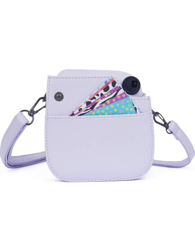 Funda Protectora para Cámara Fujifilm Instax Mini 12/11 - PU Lila