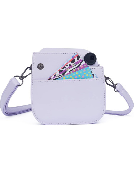 Funda Protectora para Cámara Fujifilm Instax Mini 12/11 - PU Lila