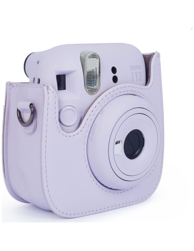Funda Protectora para Cámara Fujifilm Instax Mini 12/11 - PU Lila