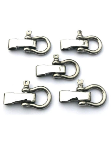 Grilletes de Acero Inoxidable JY-MARINE 5 Unidades 5mm