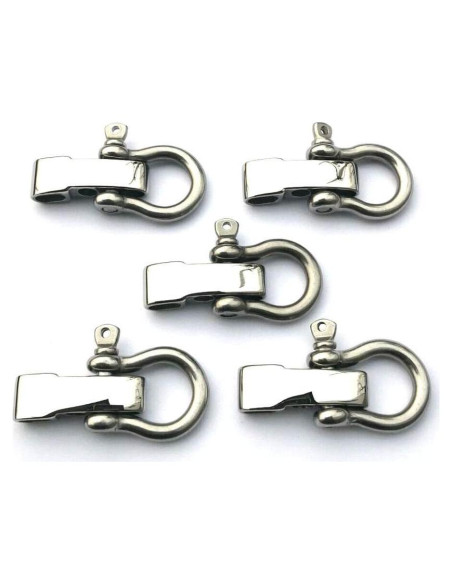 Grilletes de Acero Inoxidable JY-MARINE 5 Unidades 5mm