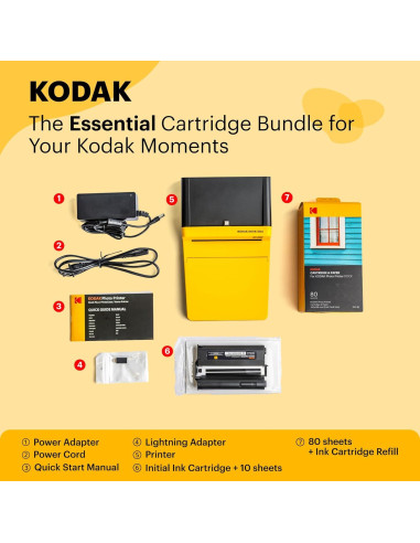Impresora de Fotos Instantáneas KODAK Dock ERA Plus 10x15 cm