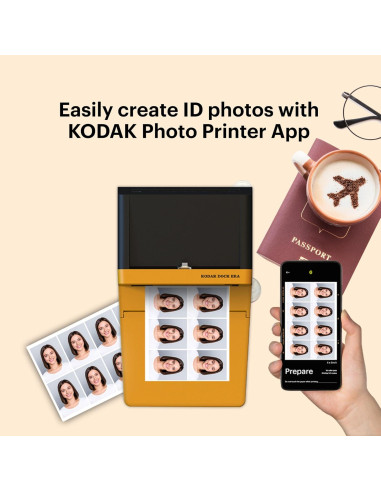 Impresora de Fotos Instantáneas KODAK Dock ERA Plus 10x15 cm