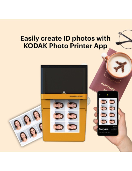 Impresora de Fotos Instantáneas KODAK Dock ERA Plus 10x15 cm