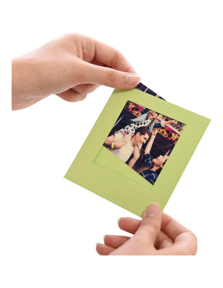 Marcos de Foto Cuadrados Coloridos Zink para Fotos 5x7.6 cm