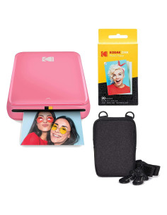 Impresora de Fotos Instantáneas KODAK Step Rosa 2x3 Bluetooth
