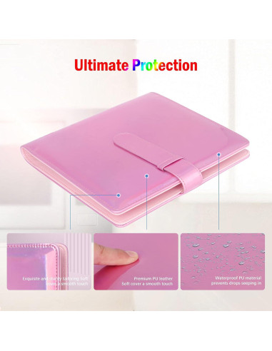 Álbum de Fotos 256 Bolsillos para Fujifilm Instax y Polaroid