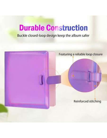 Álbum de Fotos 256 Bolsillos para Fujifilm Instax y Polaroid