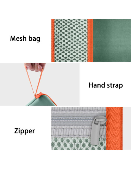 Funda Dura Verde Menta para Cámara Infantil ESOXOFFORE