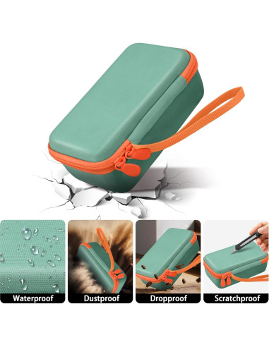 Funda Dura Verde Menta para Cámara Infantil ESOXOFFORE