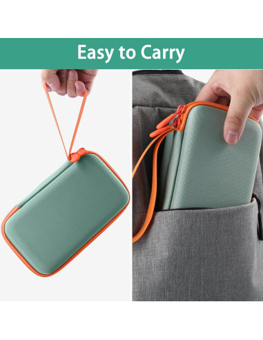 Funda Dura Verde Menta para Cámara Infantil ESOXOFFORE