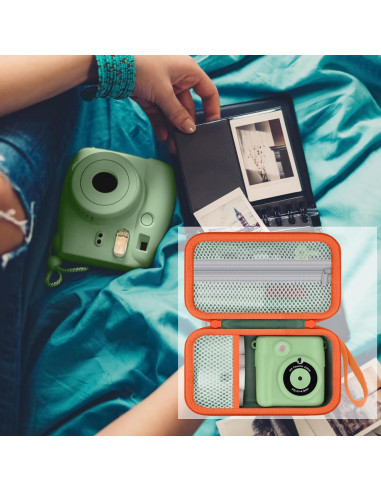 Funda Dura Verde Menta para Cámara Infantil ESOXOFFORE