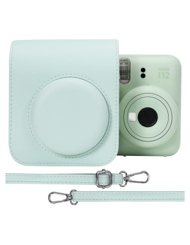 Funda Protectora Aenllosi para Fujifilm Instax Mini 11/12 Verde Menta