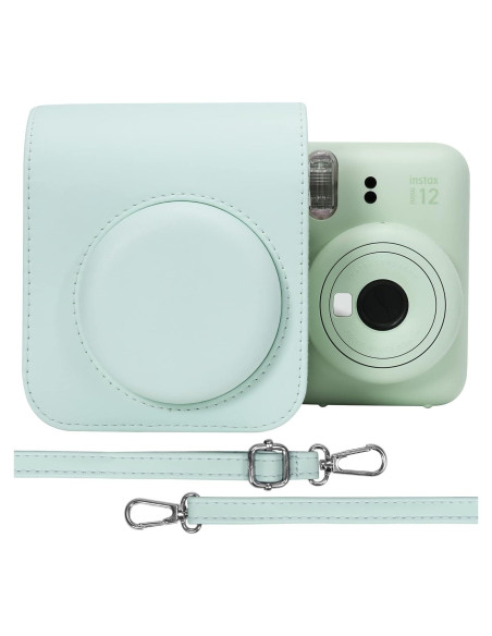 Funda Protectora Aenllosi para Fujifilm Instax Mini 11/12 Verde Menta