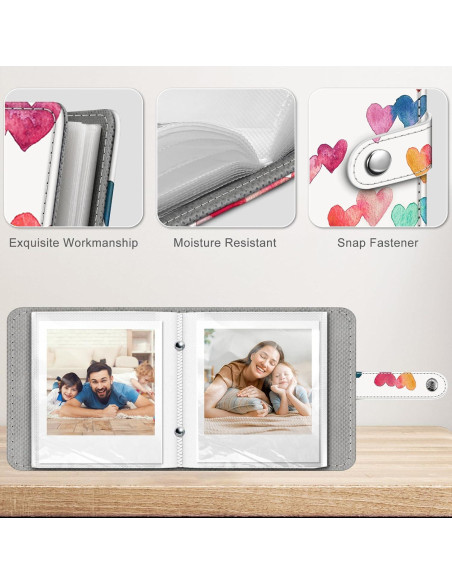 Bolsa de Cámara Polaroid Fintie con Álbum 52 Películas