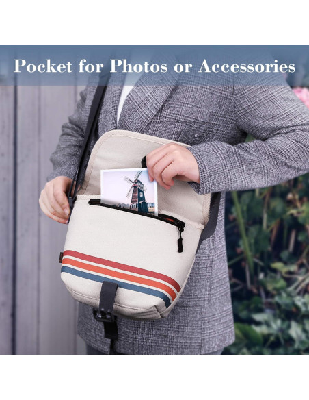 Bolsa de Cámara Polaroid Fintie con Álbum 52 Películas