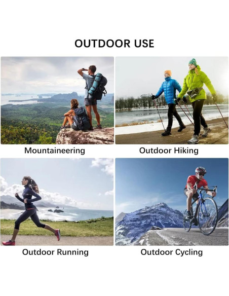 20 Piezas Brújula Mini de Supervivencia Qpower para Camping