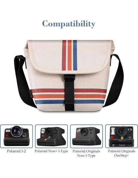 Bolsa de Cámara Fintie para Polaroid + Álbum 52 Fotos