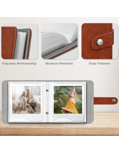 Bolsa de Cámara Fintie para Polaroid + Álbum 52 Fotos