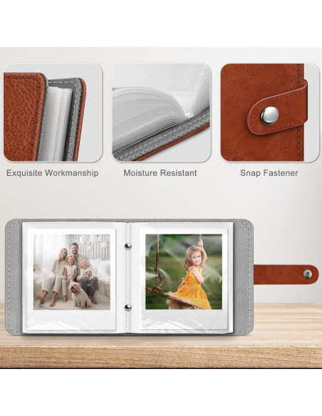 Bolsa de Cámara Fintie para Polaroid + Álbum 52 Fotos