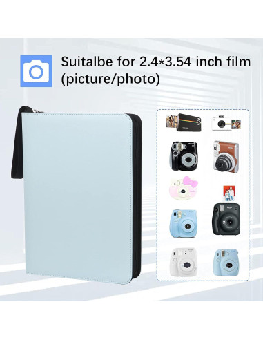 Álbum de Fotos 540 Bolsillos Ruibytree para Instax y Polaroid