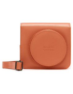 Funda de Cámara Fujifilm Instax SQ1 - Naranja, Cuero Sintético