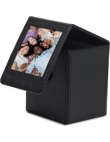 Caja de Almacenamiento para Fotos Polaroid Fujifilm Instax SQ - Negro