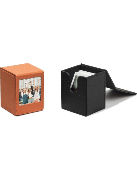 Caja de Almacenamiento para Fotos Polaroid Fujifilm Instax SQ - Negro
