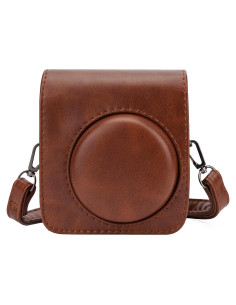 Funda Protectora Frankmate para Fujifilm Instax Mini 90 Marrón