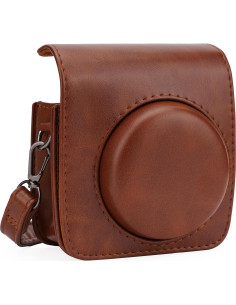 Funda Protectora Frankmate para Fujifilm Instax Mini 90 Marrón 2