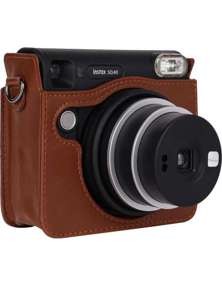 Funda Protectora Frankmate para Cámara Fujifilm Instax SQ40/SQ1 con Correa Ajustable