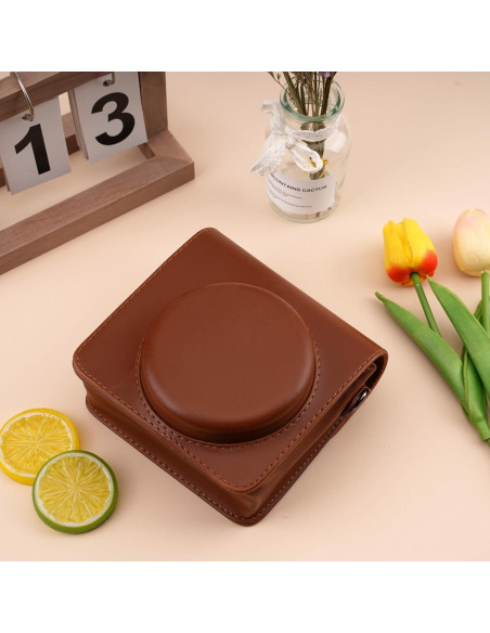 Funda Protectora Frankmate para Cámara Fujifilm Instax SQ40/SQ1 con Correa Ajustable