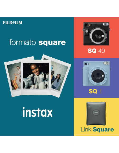 Paquete de Película Instantánea FUJIFILM Instax Square - 20 Exposiciones