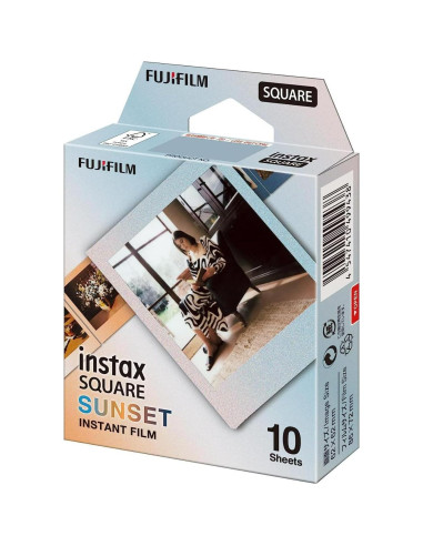 Paquete de Película Instantánea FUJIFILM Instax Square - 20 Exposiciones