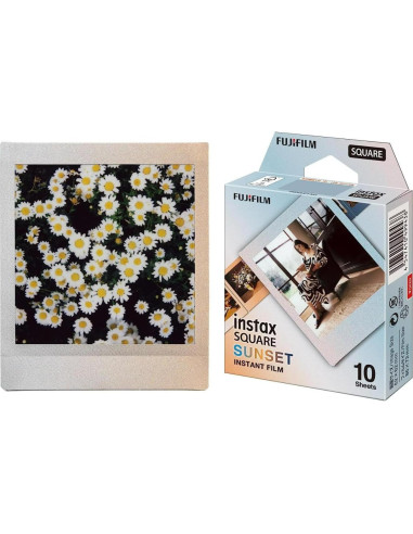 Paquete de Película Instantánea FUJIFILM Instax Square - 20 Exposiciones