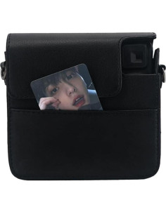 Funda de cámara Frankmate para Fujifilm Instax SQ40/SQ1 - Cuero PU Negro 2