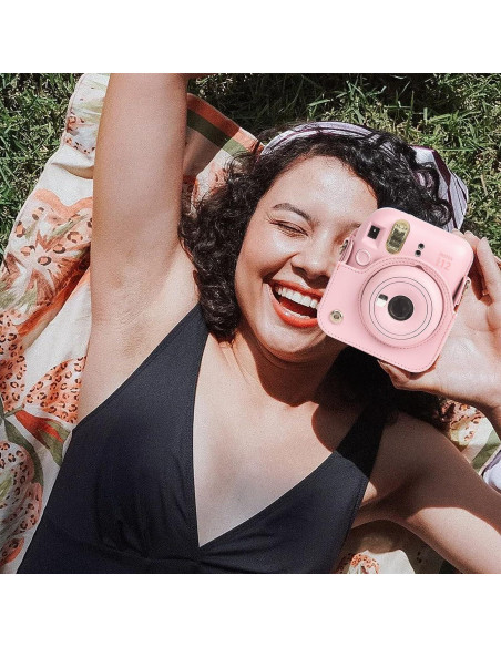 Funda de cámara CAIYOULE para Fujifilm Instax Mini 12 con álbum
