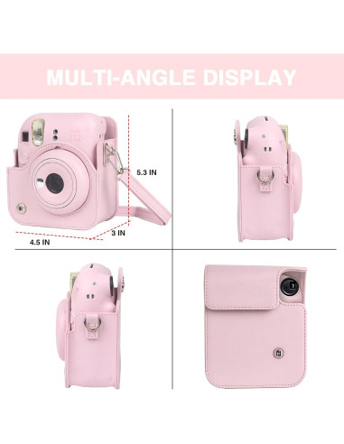 Funda de cámara CAIYOULE para Fujifilm Instax Mini 12 con álbum