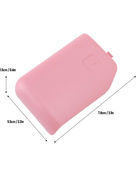 Cubierta de Puerta de Batería KIMISS para Cámara MiniSE Rosa