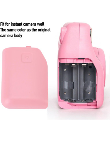 Cubierta de Puerta de Batería KIMISS para Cámara MiniSE Rosa