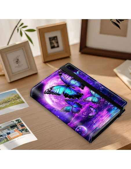 Álbum de Fotos 80 Bolsillos VACGBJPG Mariposa Azul 8.9x12.7 cm