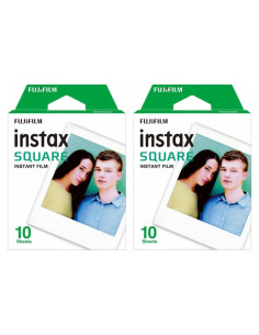 Papel Fotográfico Fujifilm Instax Square Doble 2 Cajas