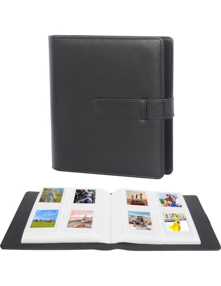 Álbum de Fotos 256 Bolsillos Ruibytree - 2 Paquetes Negro