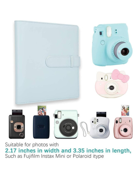 Álbum de Fotos 256 Bolsillos Ruibytree - 2 Paquetes Negro