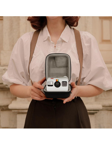 Funda MUZIRI KINOKOO para Cámara Polaroid GO - Negra