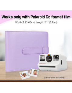 Álbum de Fotos Polaroid Go Ruibytree 256 Bolsillos Morado 2