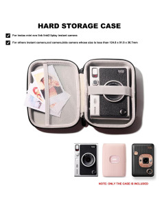 Funda Dura EVA para Cámara Fujifilm Instax Mini EVO Negra 2