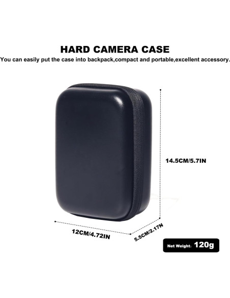 Funda Dura EVA para Cámara Fujifilm Instax Mini EVO Negra