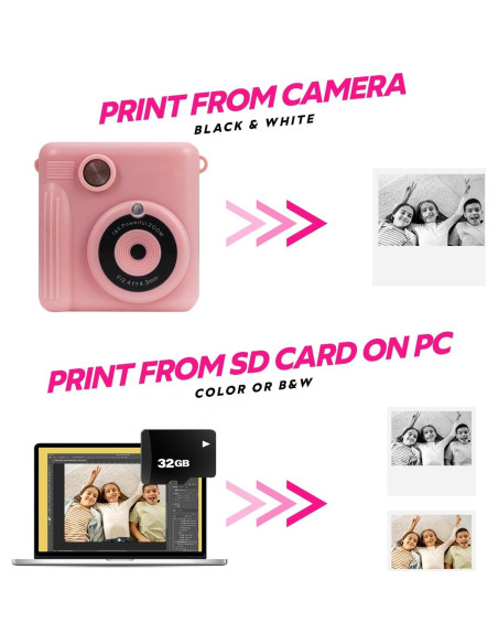 Cámara Digital para Niños Magnavox MCC9063 Rosa 20MP 1080p