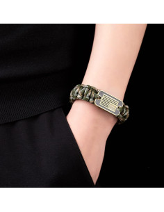 Pulsera Paracord Táctica de Supervivencia CHENXIKK - Ajustable 22.86 cm 2